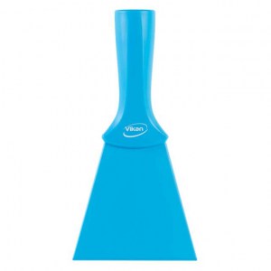 Vikan 40123 Nylon Scraper with Threaded Handle 100 mm Blue